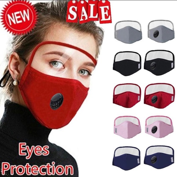 full face mask with eye protection - Picture 3 of 12